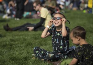 Solar Glasses used by kids