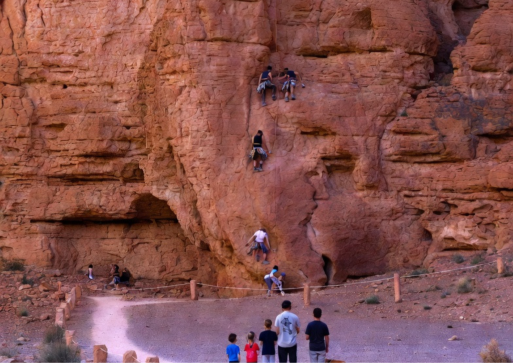 I Survived a 3-Hour Road Trip Rock Climbing at Tafraoute With Kids