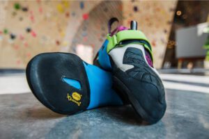 Beginner vs Intermediate Climbing Shoes: When Is It Actually Time to Upgrade? Shoe upgrade GAS is real in climbing circles. Scroll any climbing forum long enough and someone is debating whether their two-month-old beginner shoes are already holding them back. But the opposite problem is just as common, and far less talked about. Climbers who stay on flat, comfortable beginner shoes for years past the point where the shoe is actually limiting their performance. So how do you know which camp you are in. After fielding this exact question from new climbers at the gym more times than we can count, we built a simple test. If you answer yes to three or more of the five questions below, it is time to upgrade. If you are just getting started and have not bought your first pair yet, our breakdown of the six things you actually need to start climbing covers shoe selection from scratch. This guide picks up where that one leaves off, for climbers who already own beginner shoes and are wondering whether to replace them. The Five-Question Test 1. Are you curling your toes to find purchase on small footholds? Flat, beginner shoes are built for comfort and all-day wearability, which means a relatively straight last and minimal downturn. That is great for your first months on the wall. It becomes a problem the moment routes start demanding precision on small edges, because a flat shoe cannot transmit the same pressure through a curled toe the way a moderately downturned shoe can. 2. Do you find yourself stepping through on overhangs instead of pulling in? Aggressive footwork on steep terrain depends on the shoe's downturn doing some of the work for you. If your feet keep sliding off holds the moment the wall leans back, your shoe shape is part of the problem, not just your technique. 3. Have you outgrown the routes your shoes were comfortable for? This sounds obvious, but it is the one climber miss most often, because the transition happens gradually. The shoes that felt perfectly matched to 5.8s six months ago will feel noticeably outmatched on 5.10s and above, where smaller footholds and steeper angles are the norm rather than the exception. 4. Are you climbing three or more days a week? Frequency matters here for a practical reason. Beginner shoes are designed with broader fit tolerances, which is exactly what you want when you are climbing once a week and your feet need recovery time between sessions. Climbers training more frequently benefit from a more precise, performance oriented fit, even if that fit is less forgiving for all day wear. 5. Do you already know what kind of climbing you want to specialize in? Beginner shoes are intentionally generic, built to be reasonably good at everything because new climbers do not yet know what they will gravitate toward. Once you know you are drawn to technical face climbing, steep bouldering, or long multi pitch routes, a more specialized shoe shape will outperform the generalist pair you started with. What Actually Changes Between Flat and Moderate Shoes The difference is not just marketing language. A flat sole distributes your weight evenly across the foot, which is comfortable but imprecise. A moderately downturned shoe shifts more pressure toward the toe, which improves precision on small holds at the cost of some all-day comfort. This is not an upgrade in the sense of better and worse. It is a tradeoff, and the right side of that tradeoff depends entirely on what you are climbing. Picture two specific scenarios. On a slab route with widely spaced, large footholds, a flat beginner shoe performs just fine, because there is no precision demand the flat shoe cannot meet. On a steep sport route with credit card sized edges, the same flat shoe will feel vague underfoot in a way that a moderate shoe simply will not. The Shoe That Bridges Both Levels This is exactly why we keep recommending the La Sportiva Mythos to climbers asking this question, rather than pointing them toward a more aggressive shoe outright. The Mythos sits deliberately in the middle of the spectrum. It is moderate enough to deliver real precision gains over a true beginner shoe, while staying comfortable enough to wear through long days at the crag or multiple sessions at the gym without your feet screaming by hour two. For climbers who are not yet specialized, that middle ground is the smart move. You get the performance upgrade the five-question test is pointing toward, without locking yourself into an aggressive, narrow shoe that only makes sense once you already know you are training for steep bouldering specifically. The men's and women's Mythos differ primarily in last shape and volume, not in overall design philosophy, so the recommendation holds across both versions. If your current beginner shoes are failing the five-question test, this is the upgrade we would point you toward first, before considering anything more specialized. La Sportiva Mythos (Men): https://app.rockporch.com/prdlink/JcgKQyupsJ La Sportiva Mythos (Women): https://app.rockporch.com/prdlink/Vt3fgXJf2i Making the Call If you answered yes to one or two of the five questions, you likely have room left in your current shoes, and spending money now would be premature. If you answered yes to three or more, the shoes are no longer growing with you, and continuing to climb in them is costing you more installed progress than a new pair would cost in dollars. The goal is not to chase every gear upgrade the moment a new shoe catches your eye. It is to recognize the specific point where your current gear becomes the limiting factor instead of your technique, and to make one well-chosen upgrade when that point actually arrives.